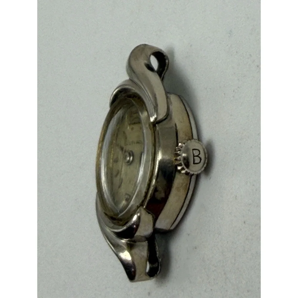 Bulova 1965 No Band Ladies Watch M5 Manual Wind Not Working 10K RGP 13MM